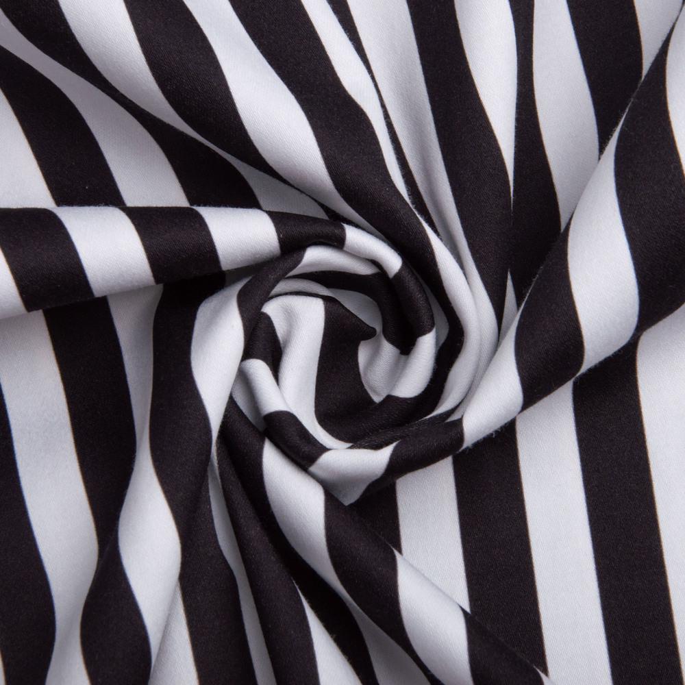 Ткань костюмная Коттон стрейч Полоса (25382)