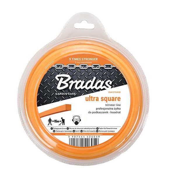 Леска для триммера Bradas ULTRA Квадрат 3 мм 51 м (ZUK30045B)