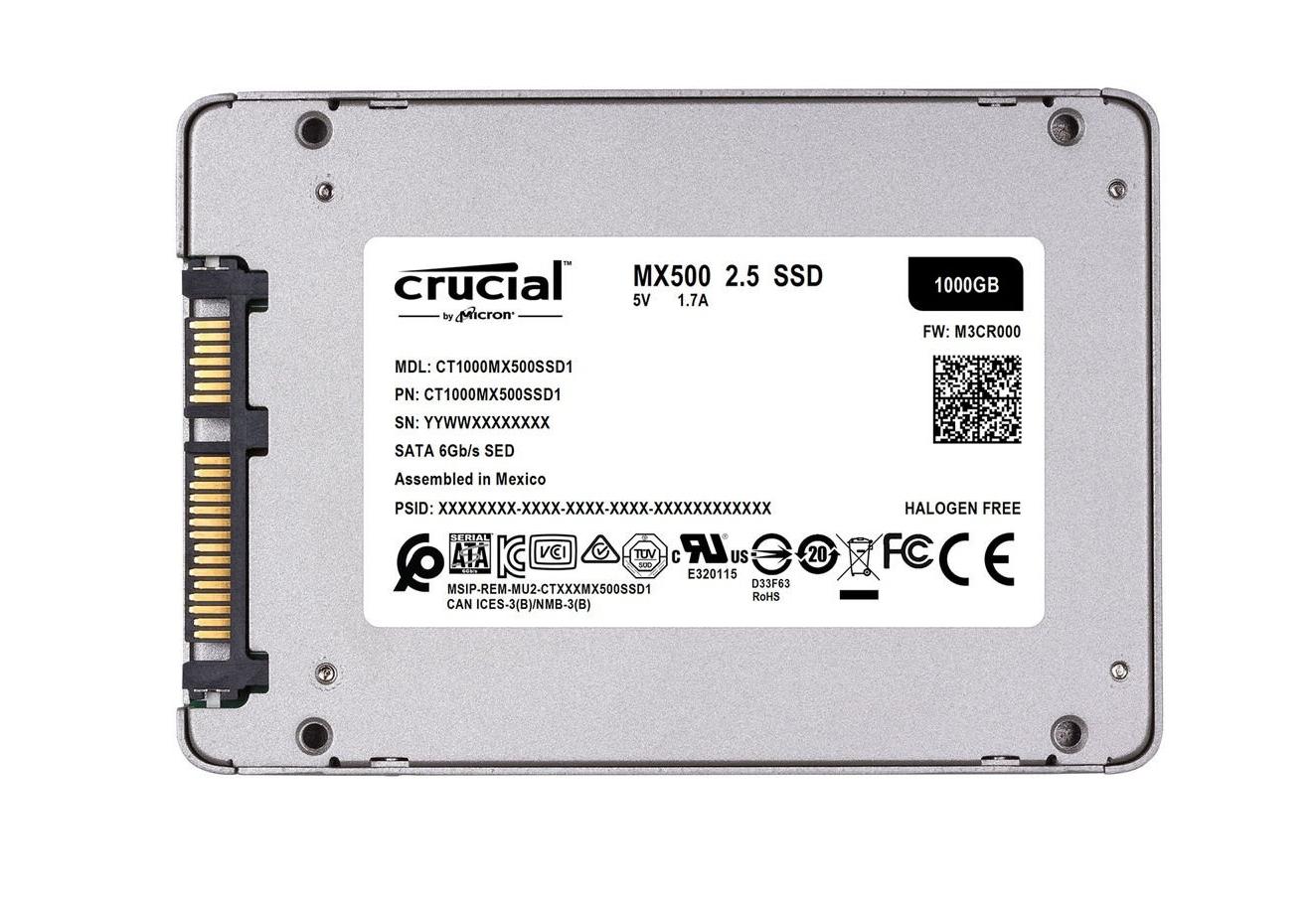 SSD-диск Crucial MX500 1 TB (CT1000MX500SSD1) - фото 2