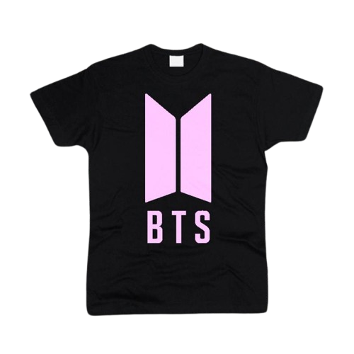 Футболка Fruit of the Loom "BTS" Bangtan Boys XL Чорний (6197120)