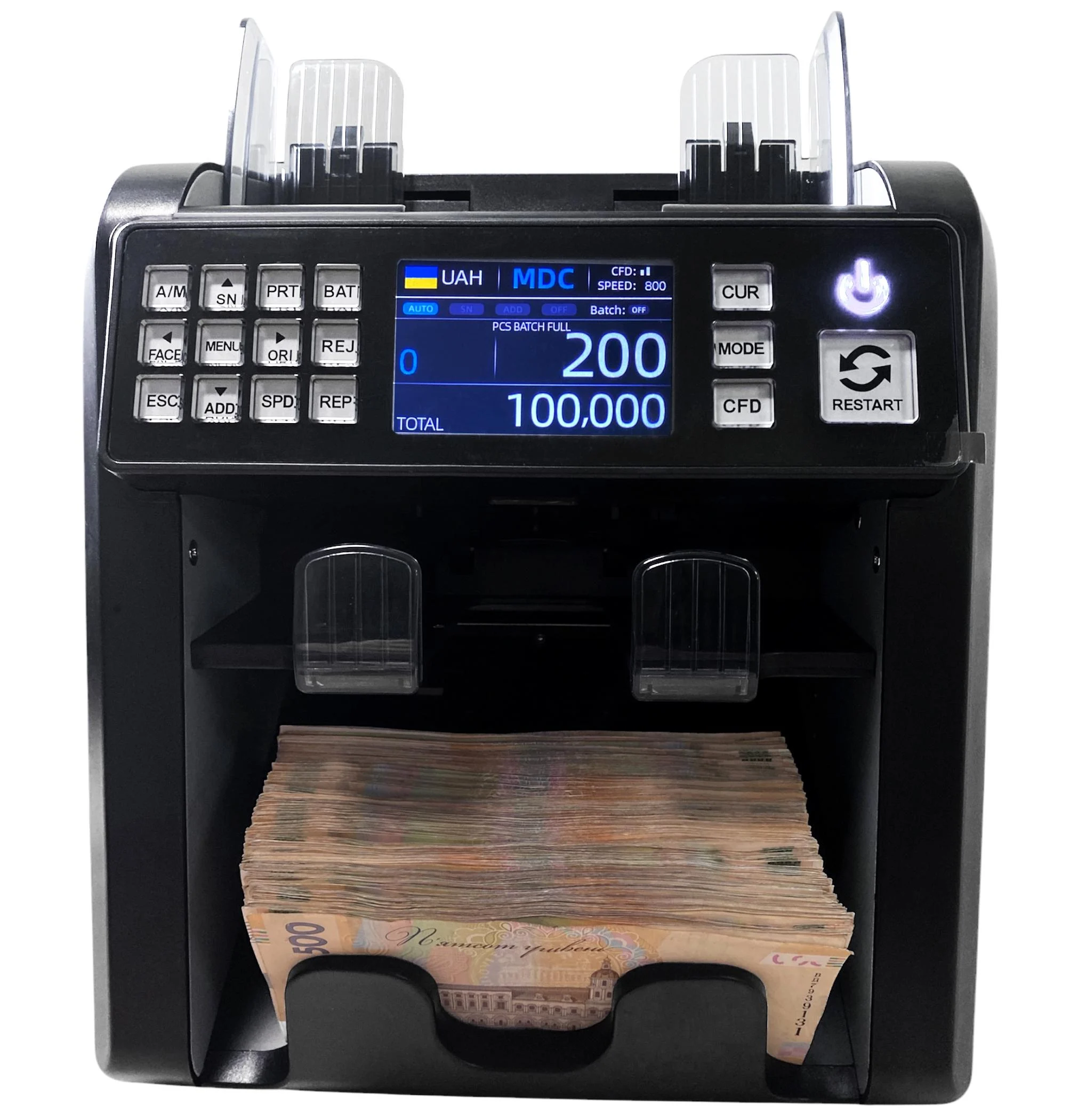 Лічильник банкнот Bill Counter AL-955 з детекцією на фальш