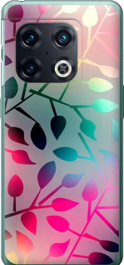 Чехол на OnePlus 10 Pro Листья (2235u-2588-42517)