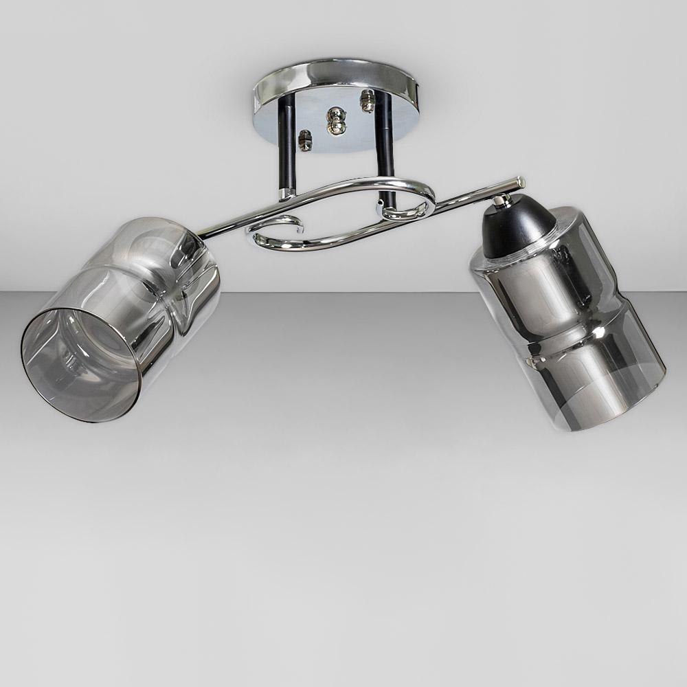 Люстра потолочная Light House SC-18706/2 CR+BK 440х150х240 мм Хром/Черный/Стальной Люстра потолочная Light House SC-18706/2 CR+BK 440х150х240 мм Хром/Черный/Стальной
