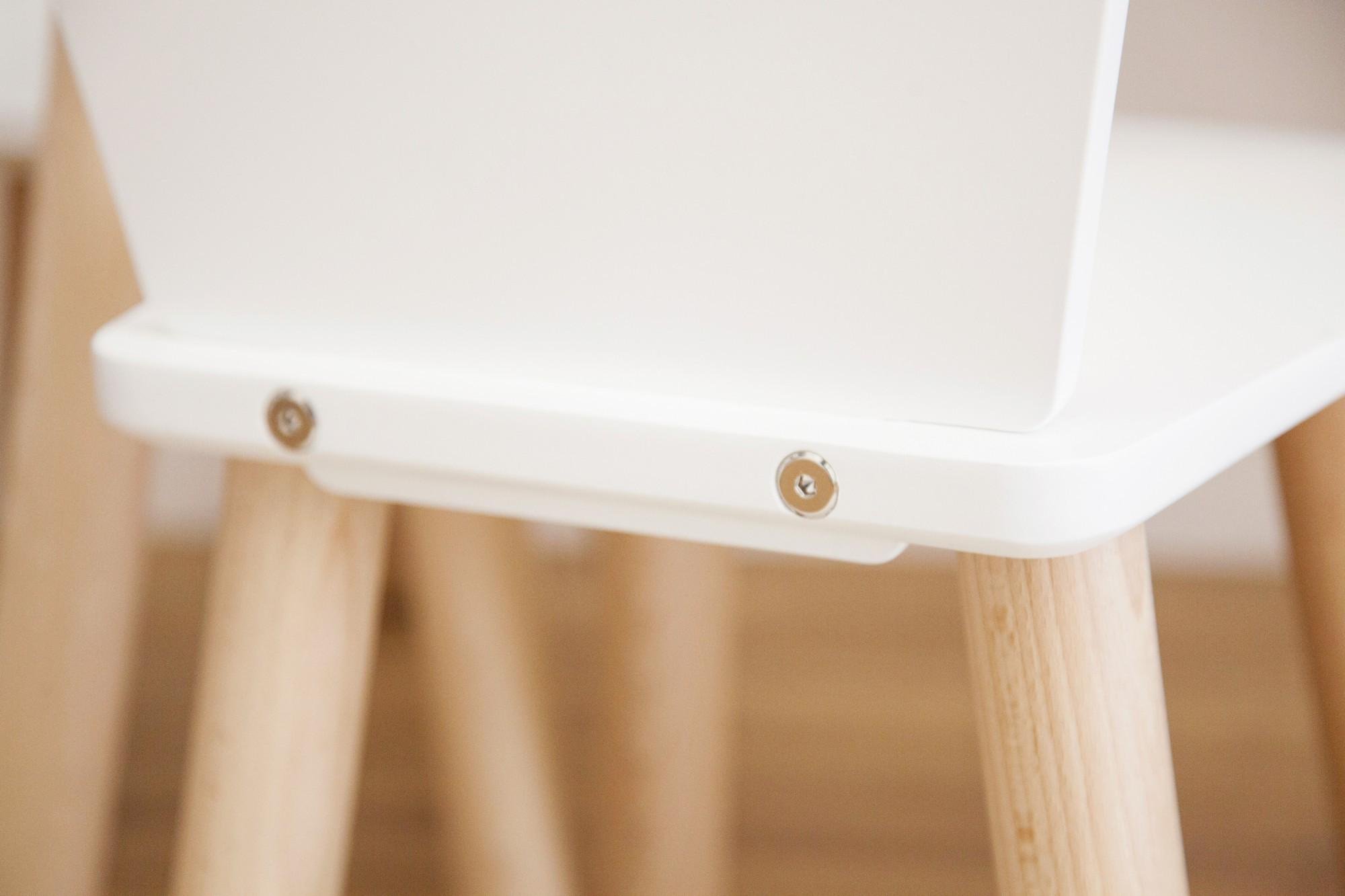 Детский стульчик Tatoy Moon для детей 2-4 лет Белый (c53471a5) - фото 3 Детский стульчик Tatoy Moon для детей 2-4 лет Белый (c53471a5) - фото 3