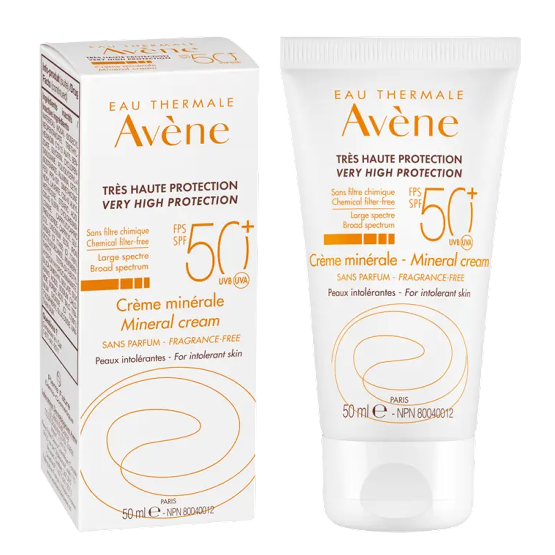 Средство солнцезащитное минеральное Avene Eau Thermale Very High Protection SPF 50+ 50 мл - фото 3