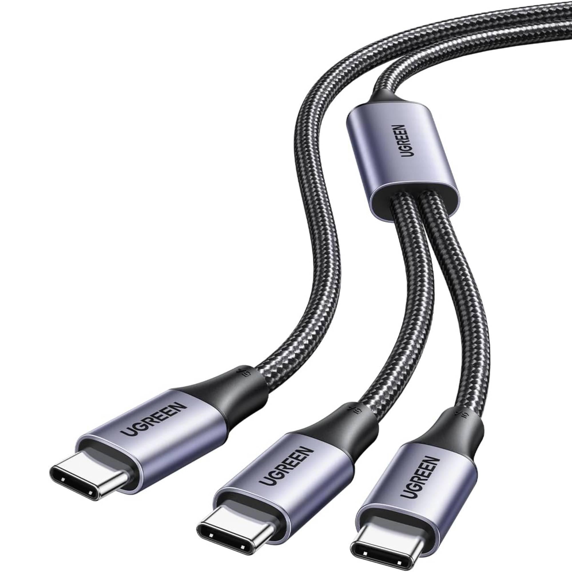 Кабель Ugreen US561 USB-C 2xUSB-C 1,5 м Серый (35087)
