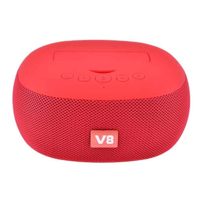 Колонка портативная XPRO V8 10 Вт USB/AUX/FM/Bluetooth Красный (lp-84912)