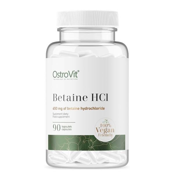 Натуральная добавка OstroVit Betaine HCl Vege 90 капсул