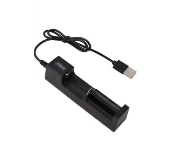 Зарядное устройство Pujimax с USB кабелем 18650/14500/16430