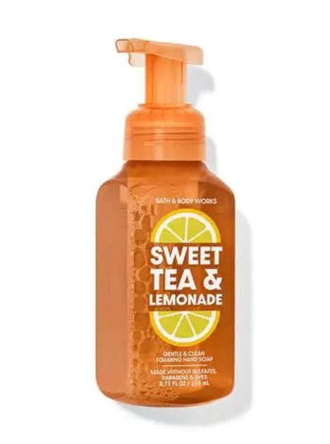 Мыло-пенка жидкое для рук Bath&Body works Sweet Tea & Lemonade с натуральными эфирними маслами 259 мл (20204152) - фото 1