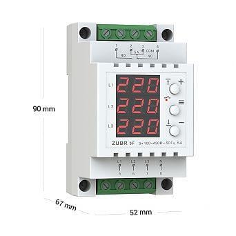 Реле напруги ZUBR 3F (1333029870) - фото 3