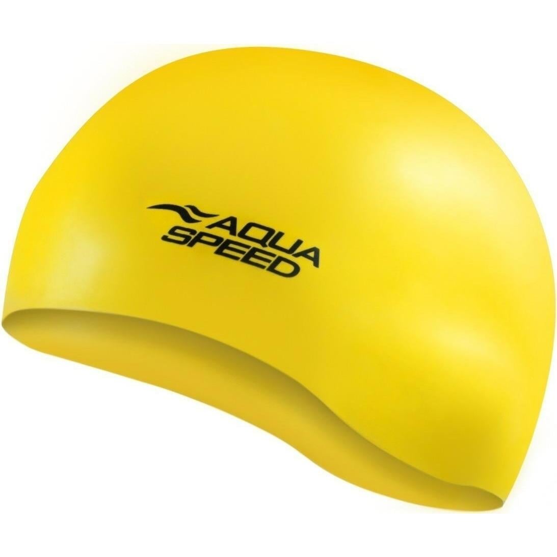 Шапочка для плавания Aqua Speed MONO Желтый (111-18)