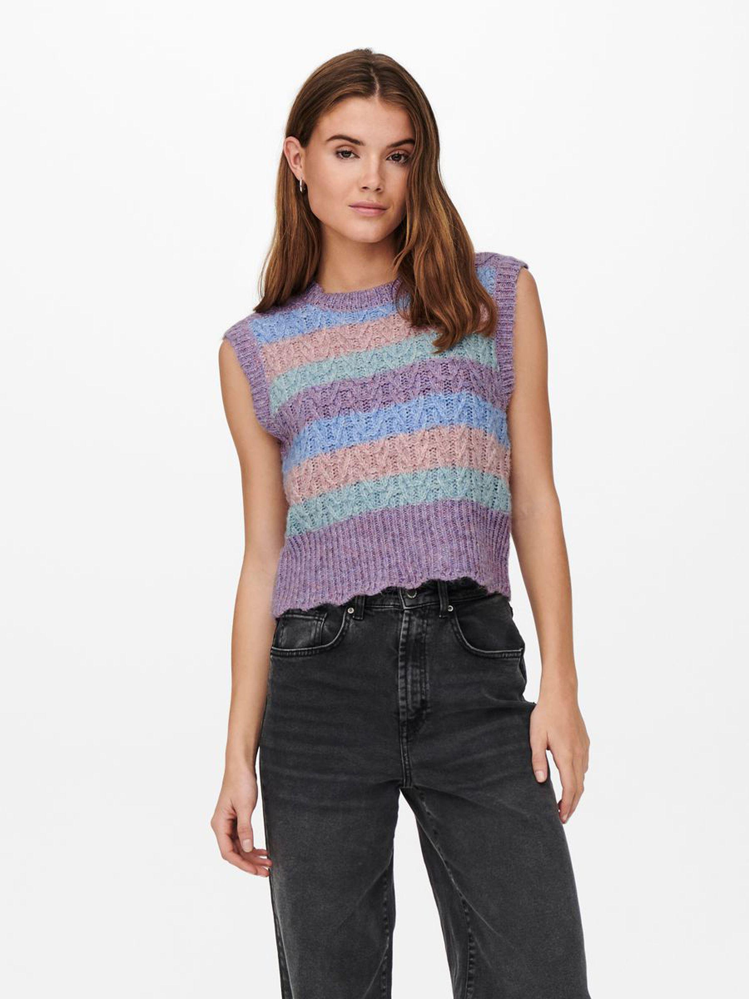 Жилет женский Only 15244249 M Фиолетовый