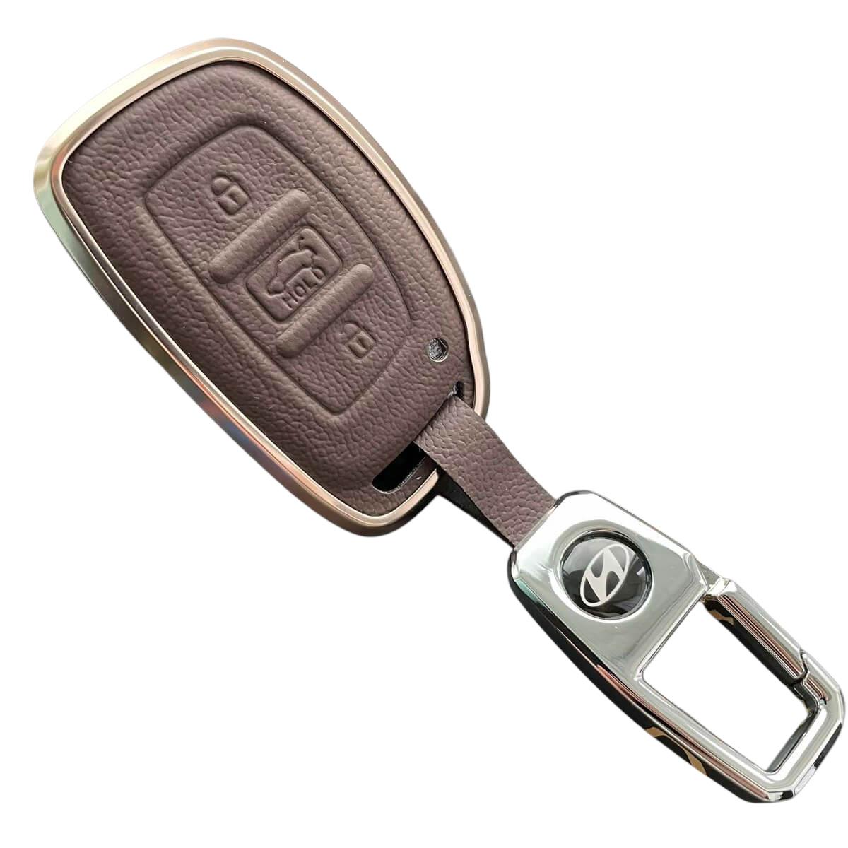 Чехол алюминиевый для ключа Hyundai (hu8alb)