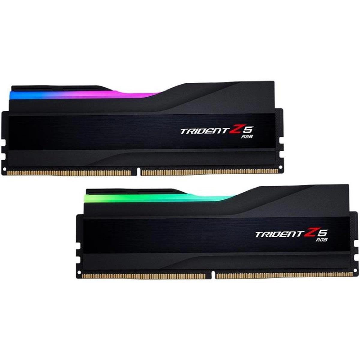 Оперативная память G.Skill Trident Z5 RGB DDR5 64 Гб Kit 6400 МГц Black (F5-6400J3239G32GX2-TZ5RK)