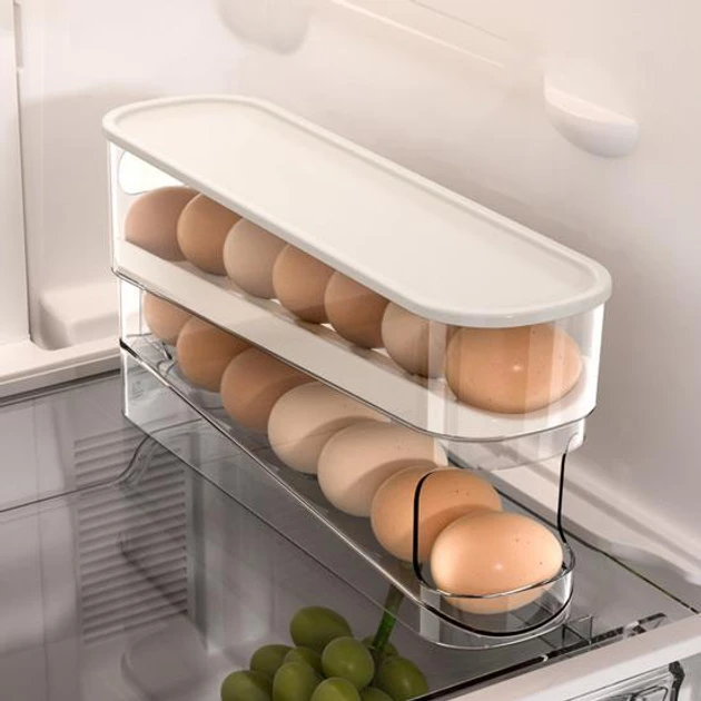 Контейнер-органайзер Edenberg для хранения яиц 2-х ярусный (EB-18431) - фото 1