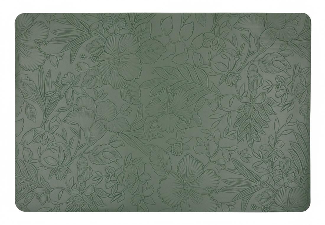 Набір сервірувальних серветок 3 шт. з екошкіри і тисненням 30x45 см (445-229)