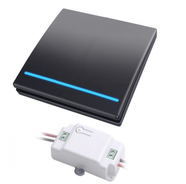 Беспроводной выключатель с реле Smartul RB1 RF433 - фото 6