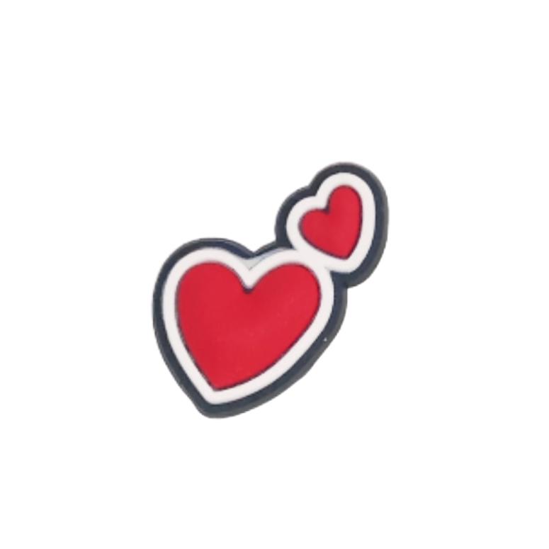 Джибітс для взуття JIBBITZ Серце симпатія № 1217 (JIB1217)