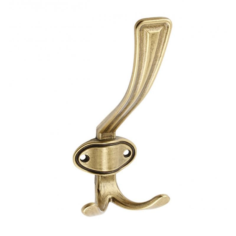 Крючок мебельный GTV CORUNA-D Античное золотое (WZ-CORUNA-D-04)