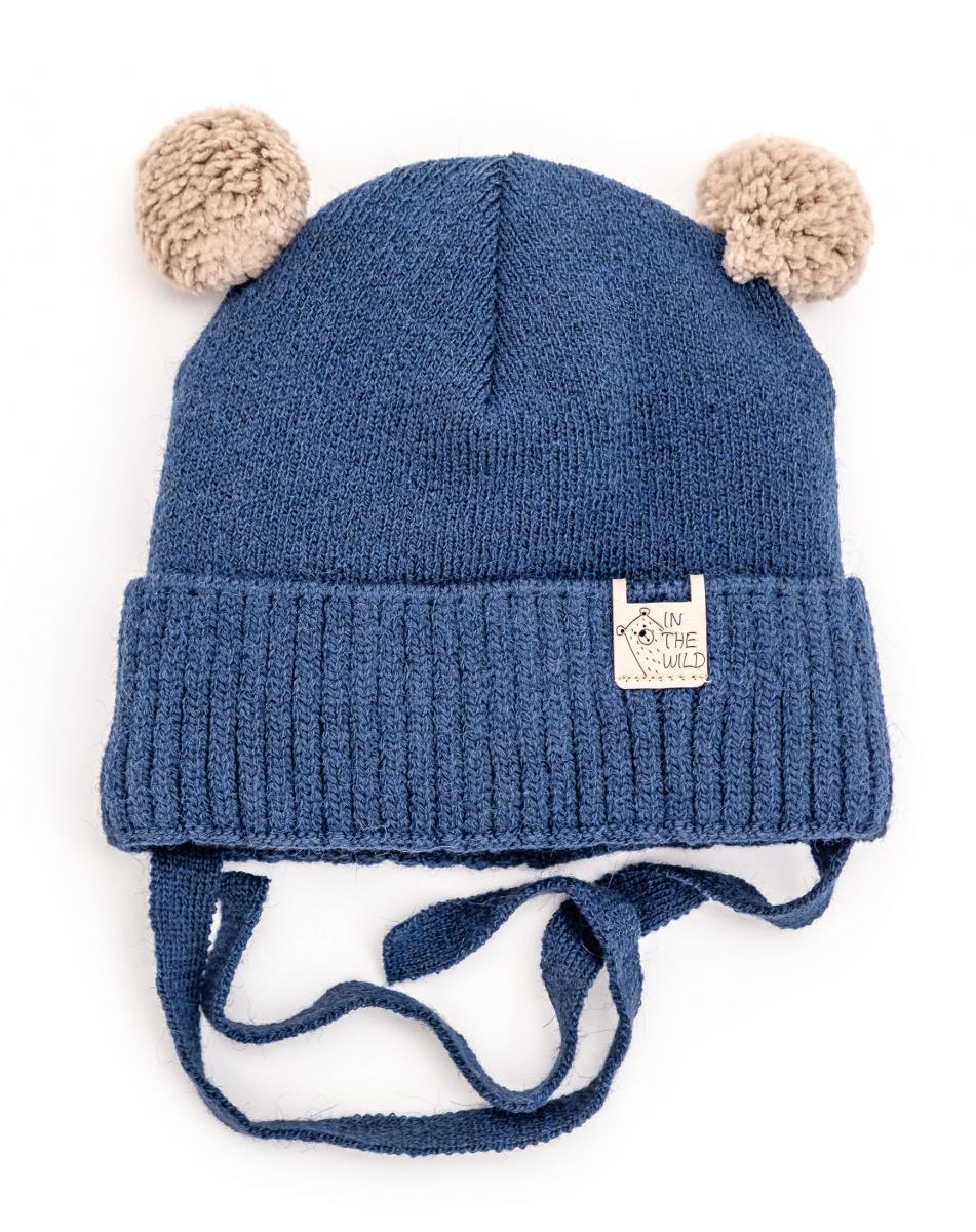 Шапка детская зимняя Alex Винни 42-46 см Бирюзовый Шапка детская зимняя Alex Винни 42-46 см Бирюзовый