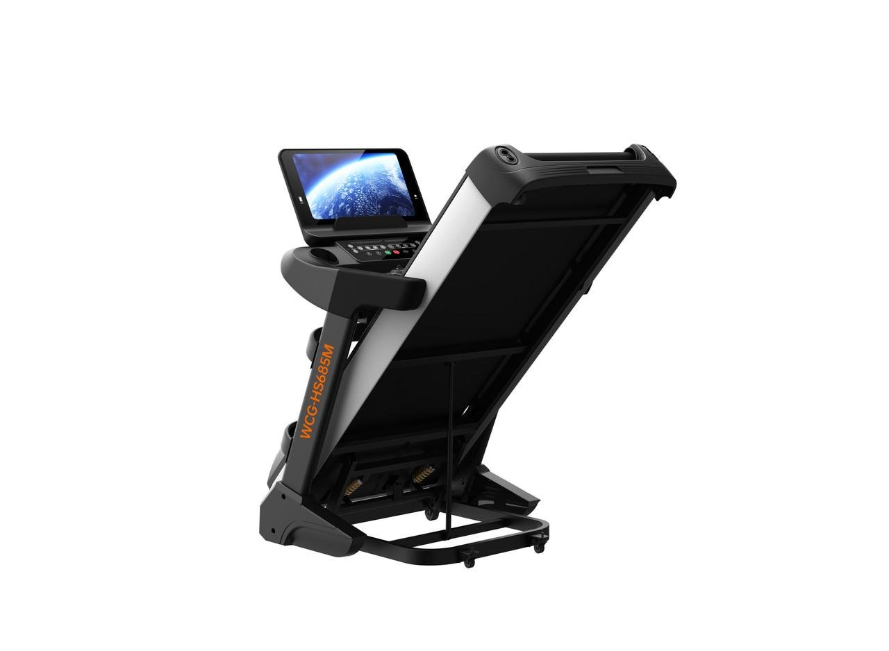 Бігова доріжка електрична WCG-HS685M Android масажер та гантелі 15,6" до 150 кг (HS685M) - фото 6 Бігова доріжка електрична WCG-HS685M Android масажер та гантелі 15,6" до 150 кг (HS685M) - фото 6