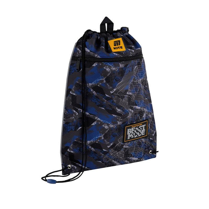 Сумка для обуви KITE Beast Mode 46x33 см Темно-синий (K25-601M-10)