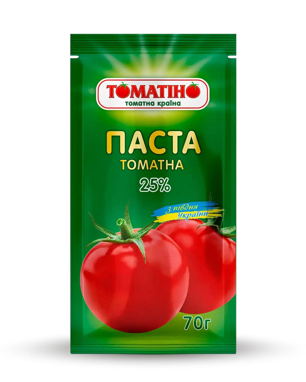 ᐉ Паста томатная ТОМАТИНО 70 г (5249281e) • Купить в Киеве, Украине ...