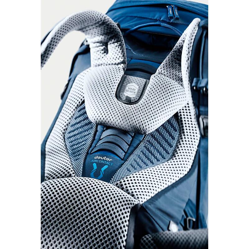 Рюкзак туристический Deuter Aircontact 50+10 л Steel/Midnight (33202193399) - фото 8