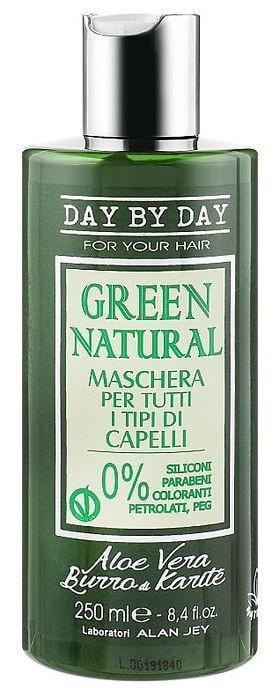 Маска Alan Jey Green Natural Hair Mask с алое вера и маслом карите 250 мл (7931)