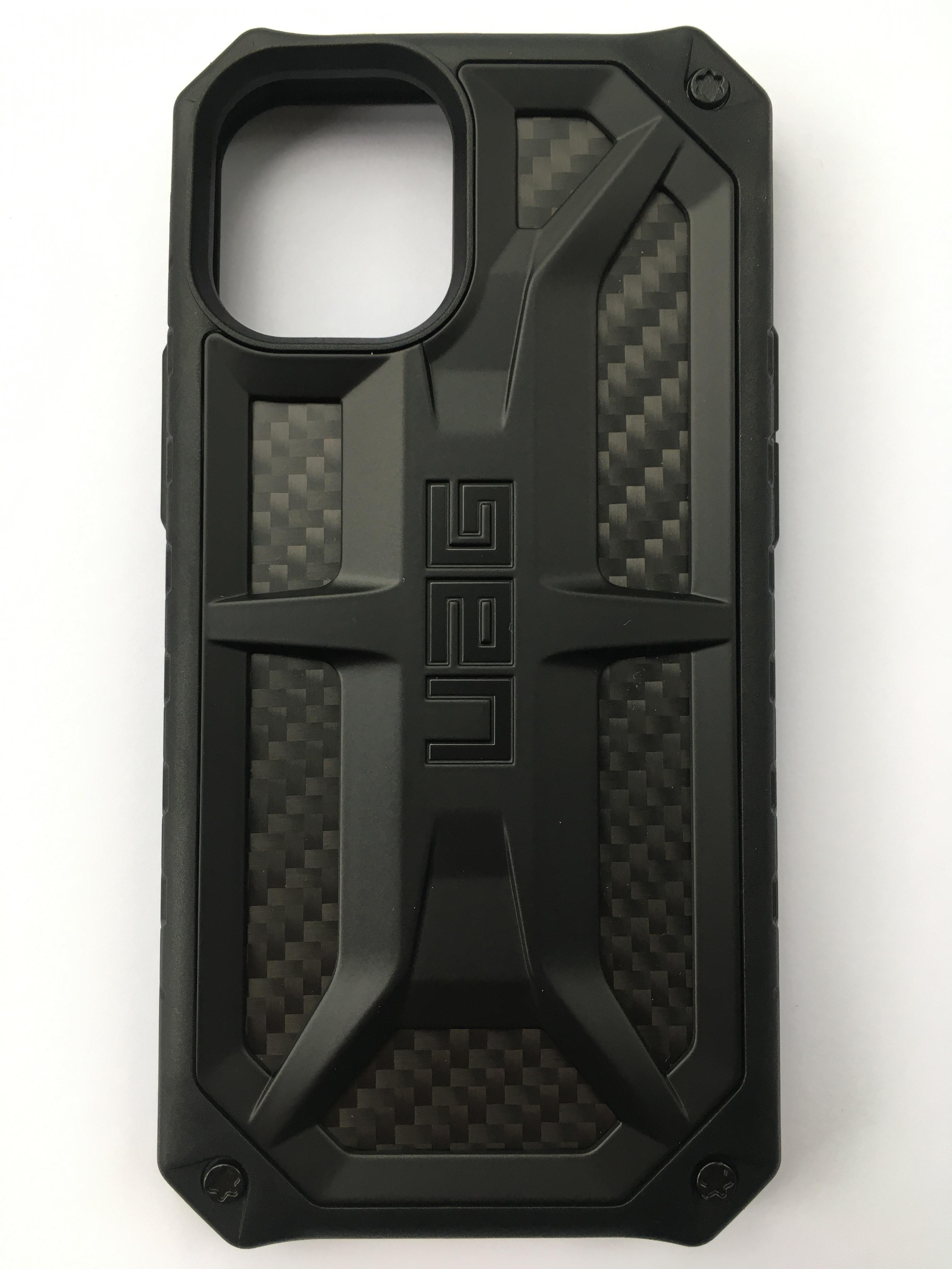 Чохол мілітарі протиударний оригінальний UAG Monarch 112341114040 для Iphone 12 Mini 5.4" Black Carbon - фото 6