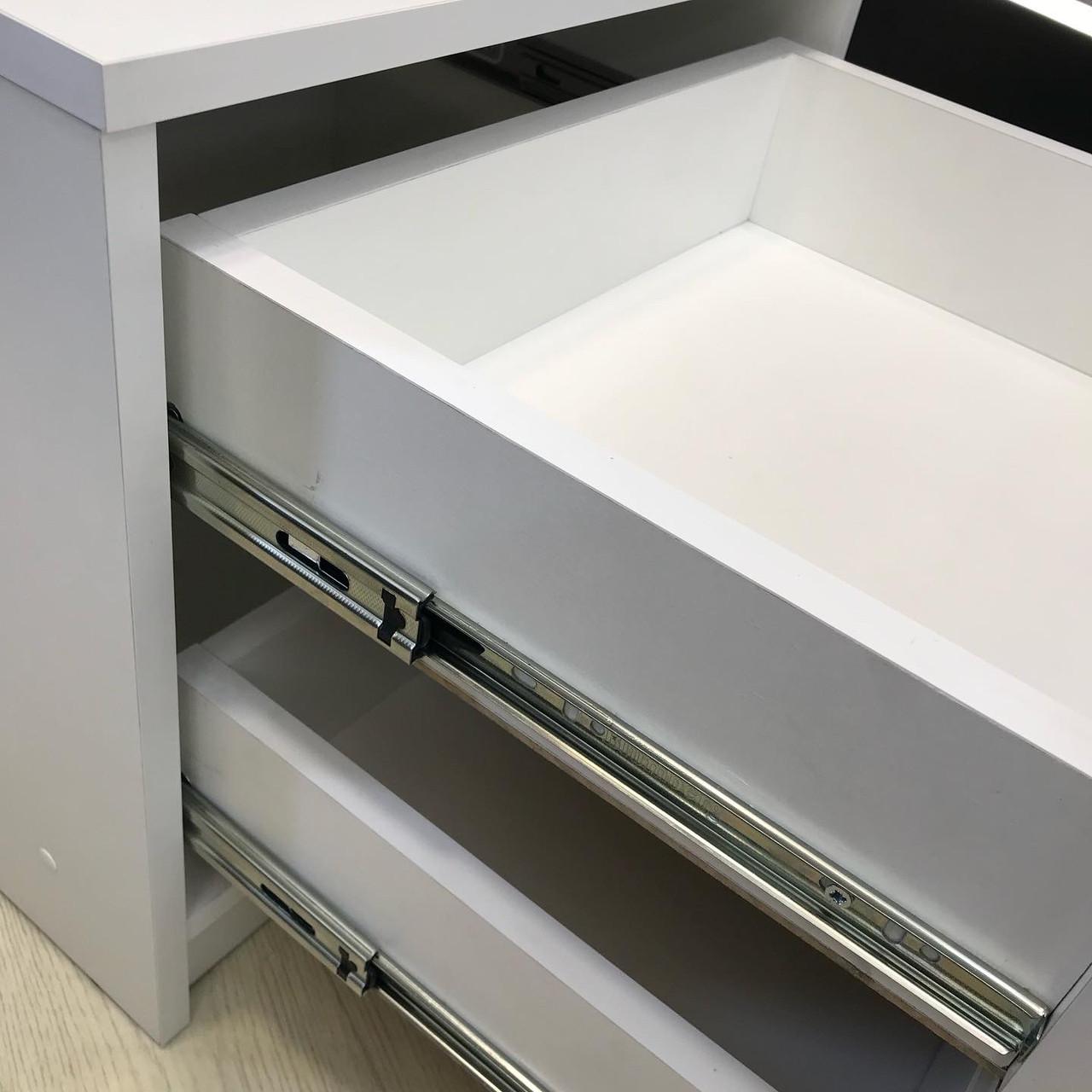 Тумба приліжкова Ексклюзив 450х450х350 мм Білий - фото 4