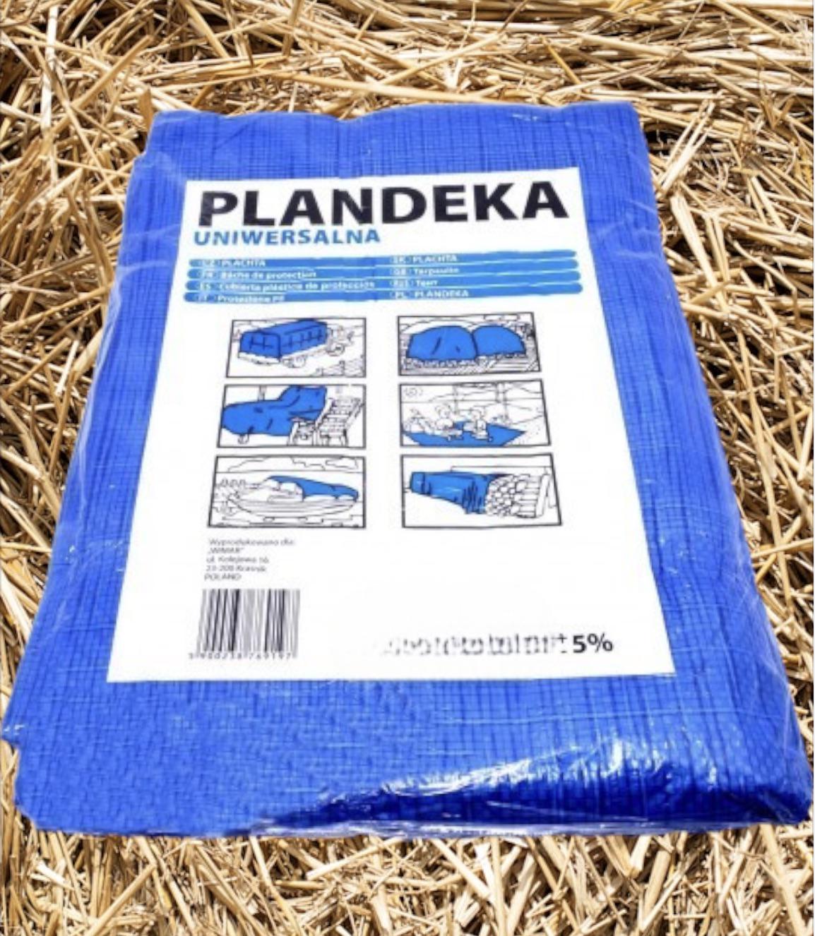 Тент PLANDEKA Wimar брезентовый водонепроницаемый 60 г/м² 6 x10 м - фото 3