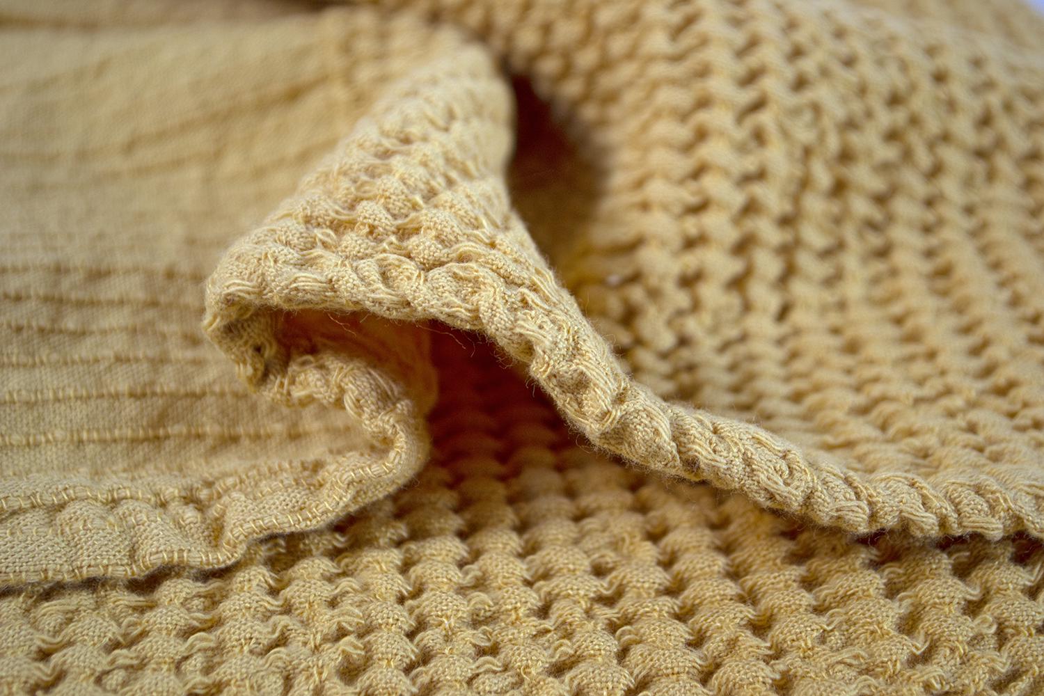 Плед Lotus Home Rius 130x170 см Горчичный (svt-2000022331319) - фото 4 Плед Lotus Home Rius 130x170 см Горчичный (svt-2000022331319) - фото 4