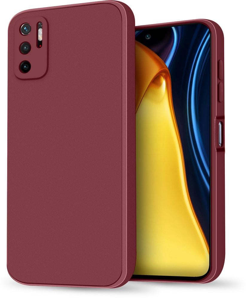 Силиконовый чехол HardCorner Xiaomi Redmi Note 10 5G (с микрофиброй) Wine (34853-42) Силиконовый чехол HardCorner Xiaomi Redmi Note 10 5G (с микрофиброй) Wine (34853-42)