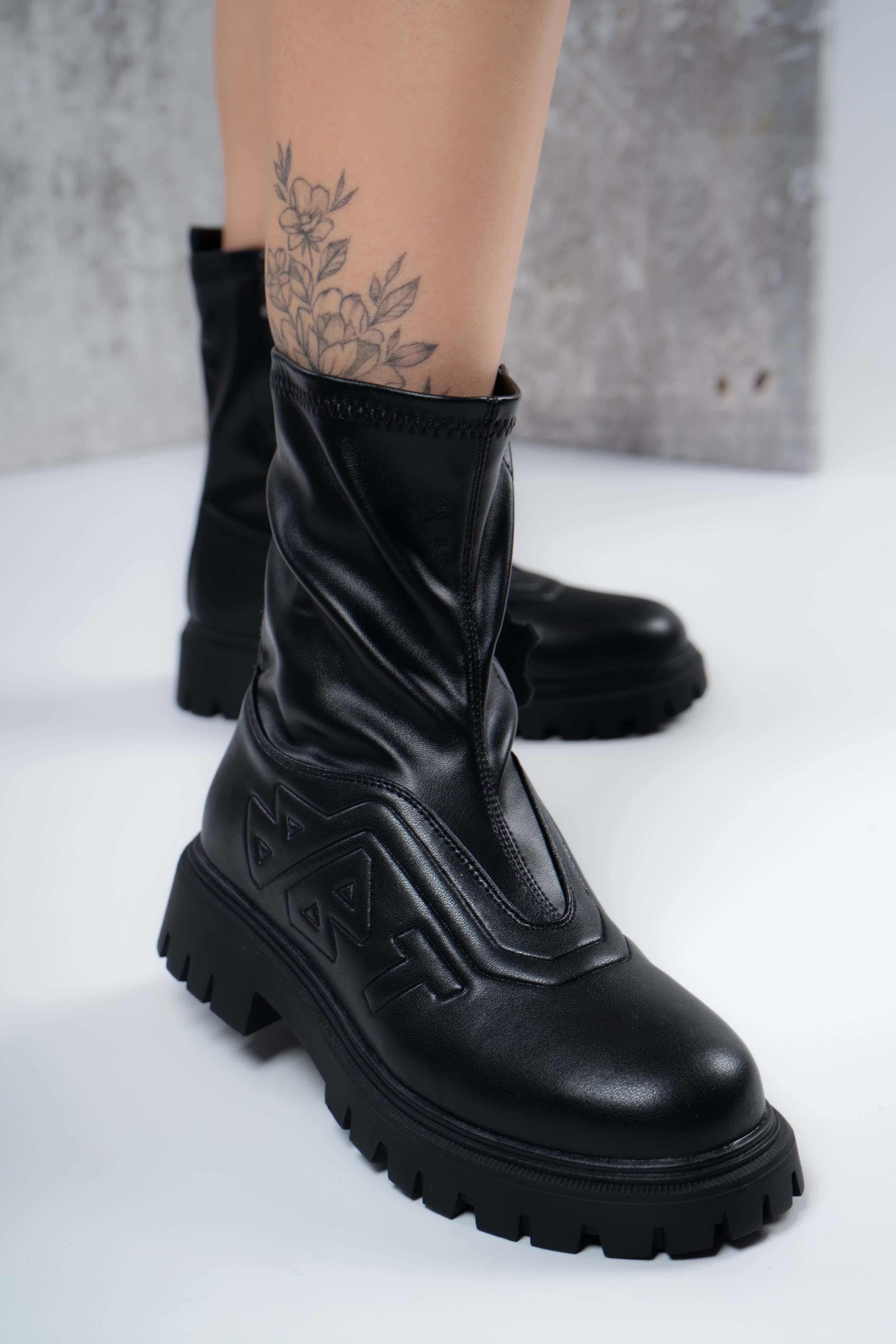 Ботинки женские Gifanni натуральная кожа р. 38 Черный (346886_38)