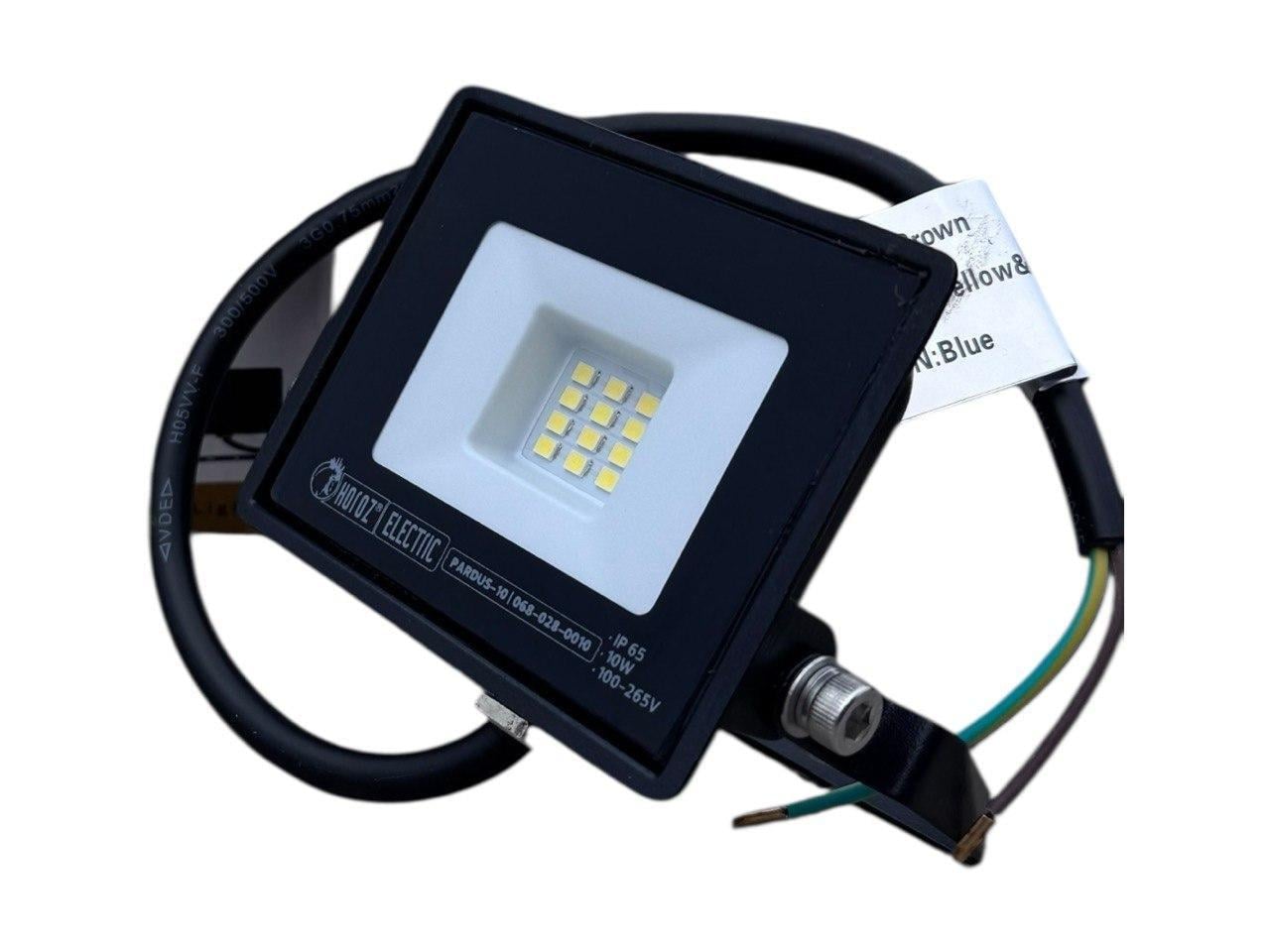 Прожектор светодиодный Horoz Electric PARDUS-10 10 Вт 6400K (068-028-0010-010)