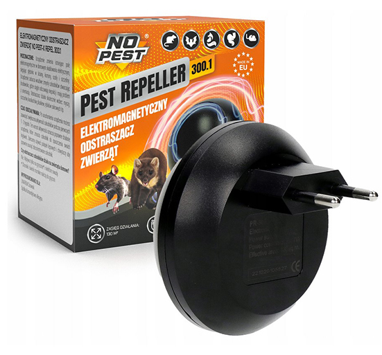 Відлякувач гризунів та комах електромагнітний No Pest-X 300.1 130 м2 - фото 6