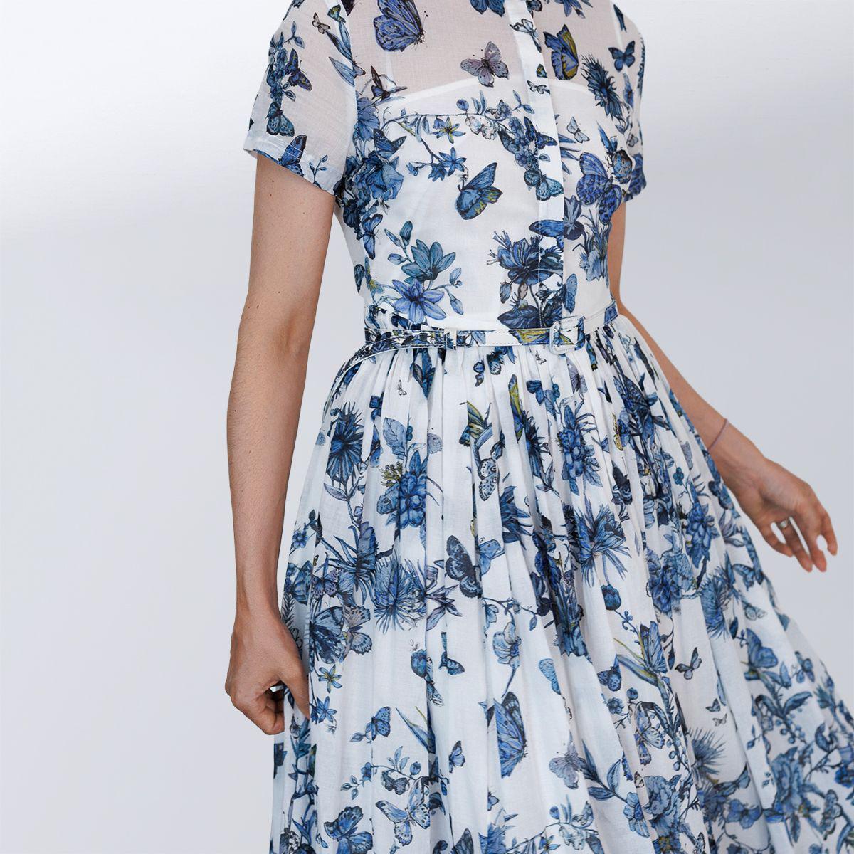 Сукня жіноча повсякденна Christian Dior S Білий (2797308088) - фото 2