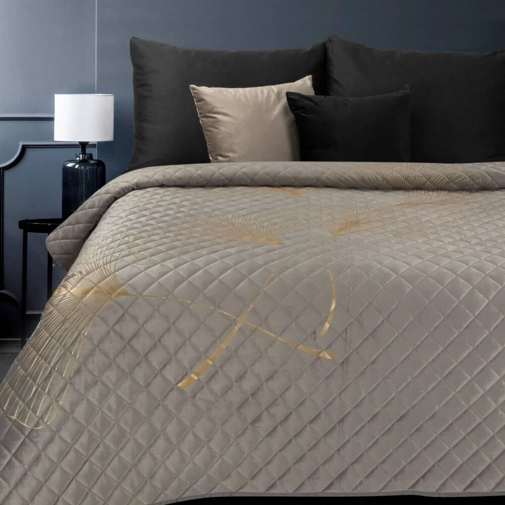 Декоративное покрывало Maestro 170x210 см Коричневый/Золотой (000092321) Декоративное покрывало Maestro 170x210 см Коричневый/Золотой (000092321)