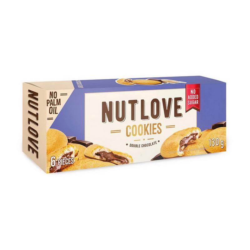 Печенье AllNutrition Nutlove Cookies 130 г Двойной шоколад (21441-01) Печенье AllNutrition Nutlove Cookies 130 г Двойной шоколад (21441-01)