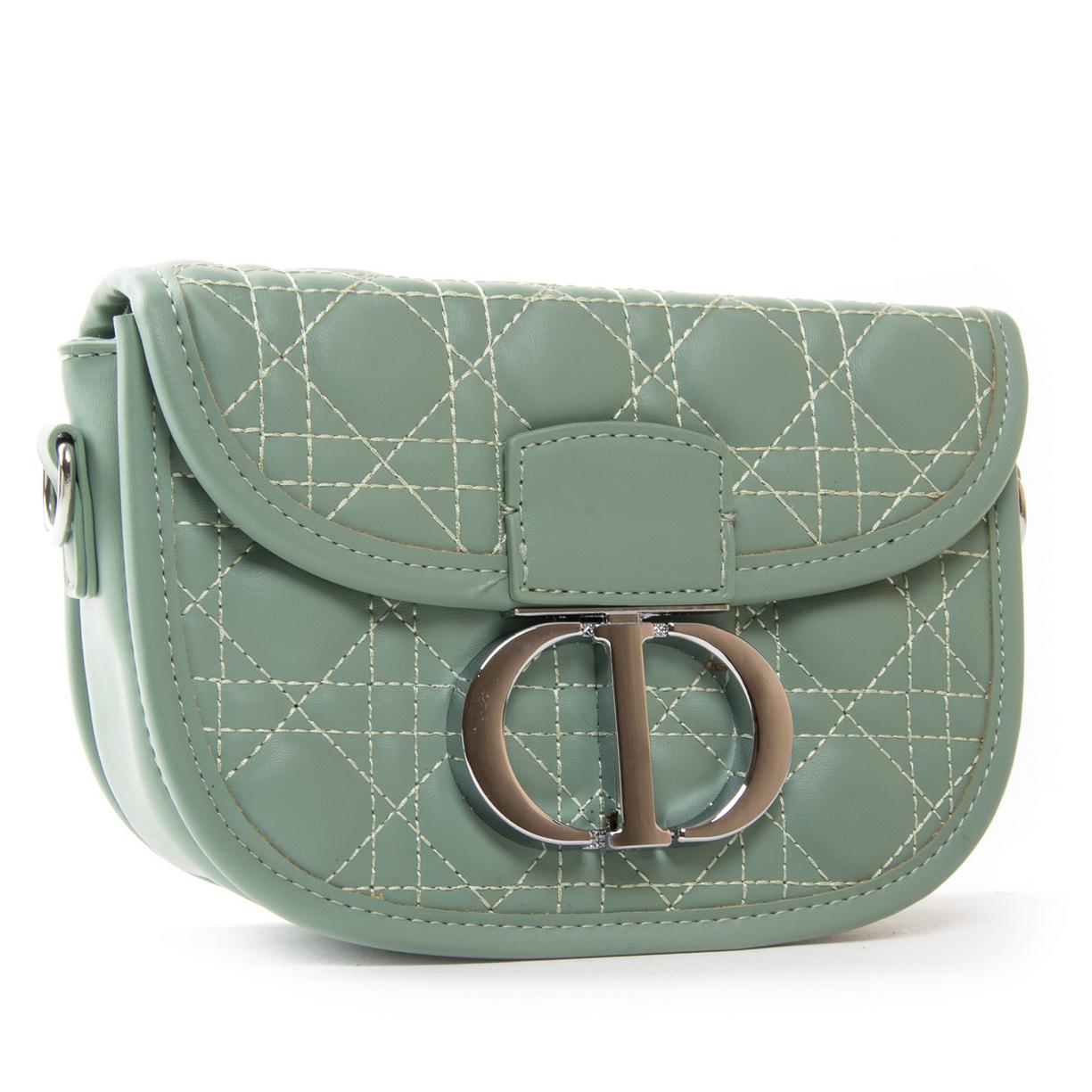 Женская сумочка-клатч Fashion 7117 Мятный - фото 1