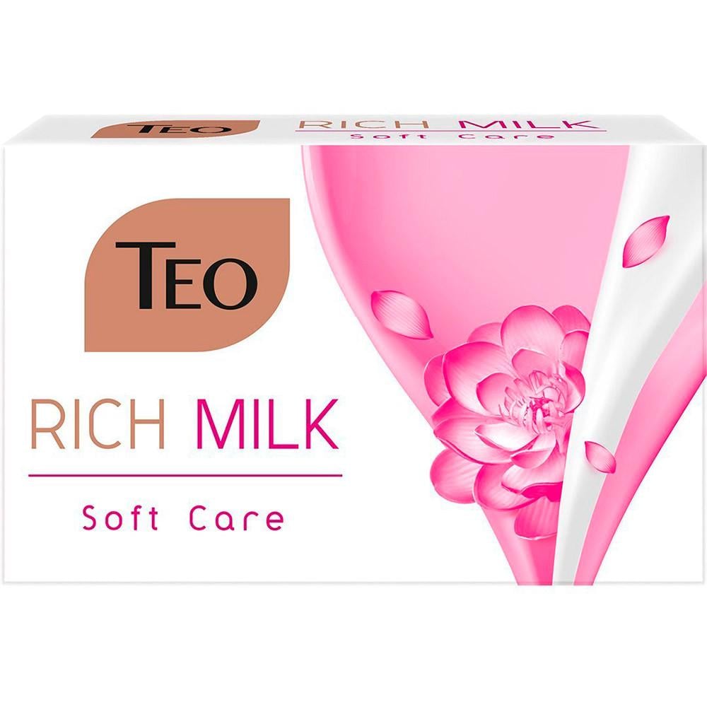 Мило тверде Teo Milk Rich Soft Care 90 г (3800024047381)