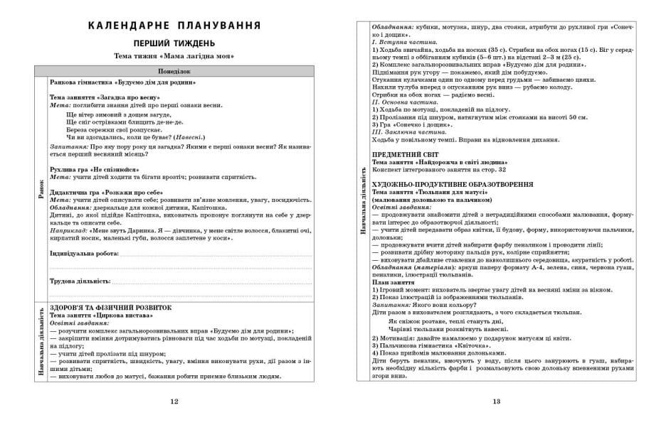 Развернутый календарный план. МАРТ. Младший возраст Автор Ванжа С.М. (9786170977748) - фото 6