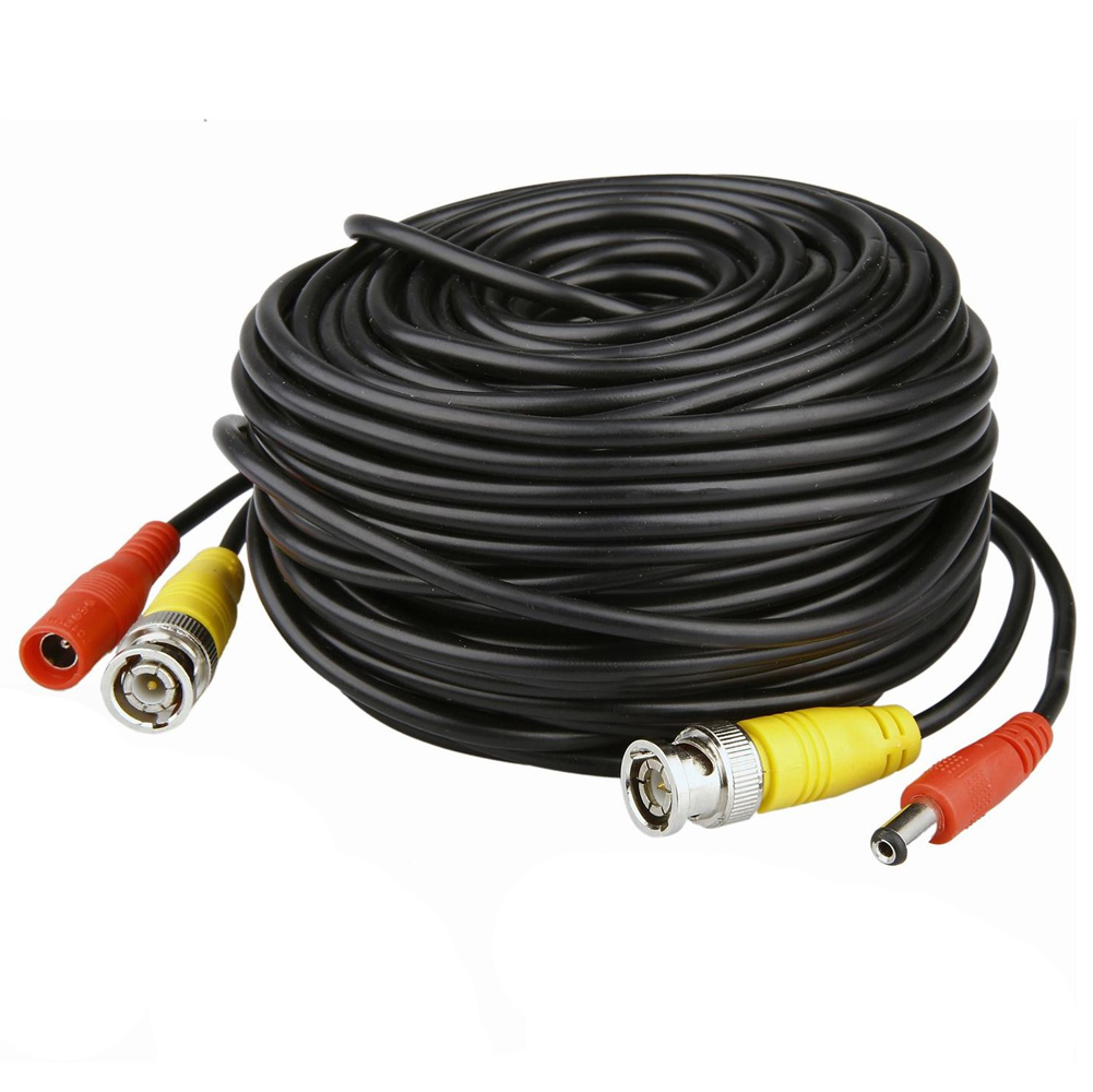 Патч-корд коаксиальный VOLTRONIC BNC Q200 DC комбинированный 5 м Черный (25814455)