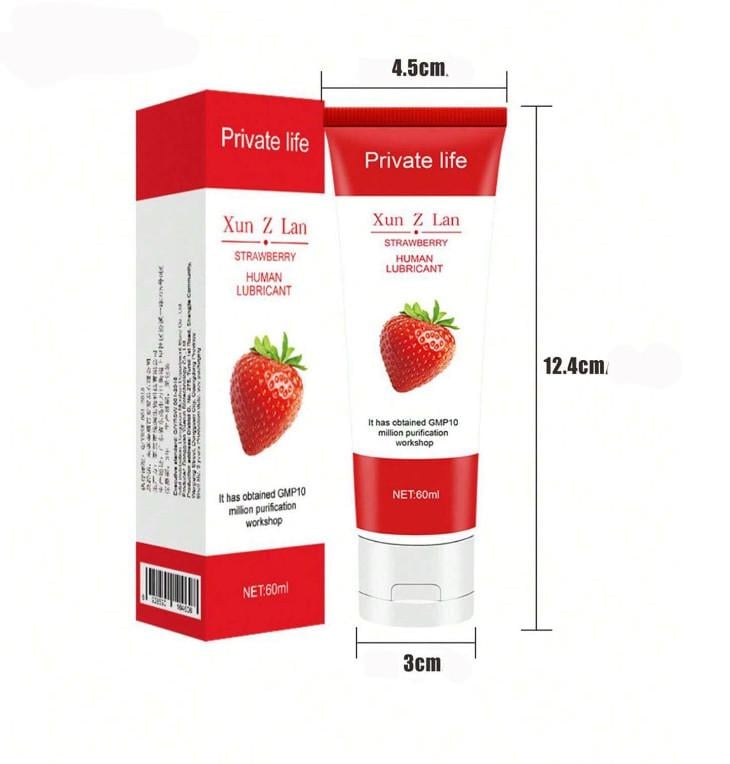 Лубрикант оральный Private life с клубничным вкусом 60 мл (s_60_OLYT04) - фото 5