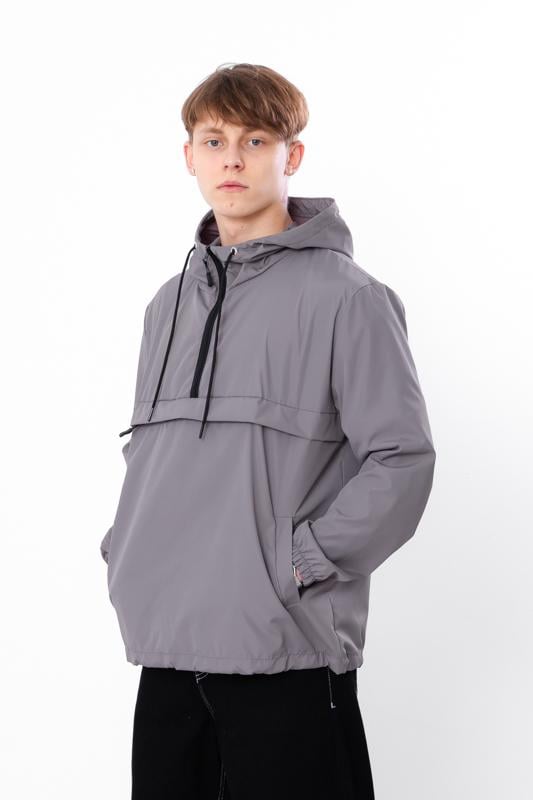 Анорак чоловічий демісезонний Носи Своє XL Сірий (15263) Анорак чоловічий демісезонний Носи Своє XL Сірий (15263)