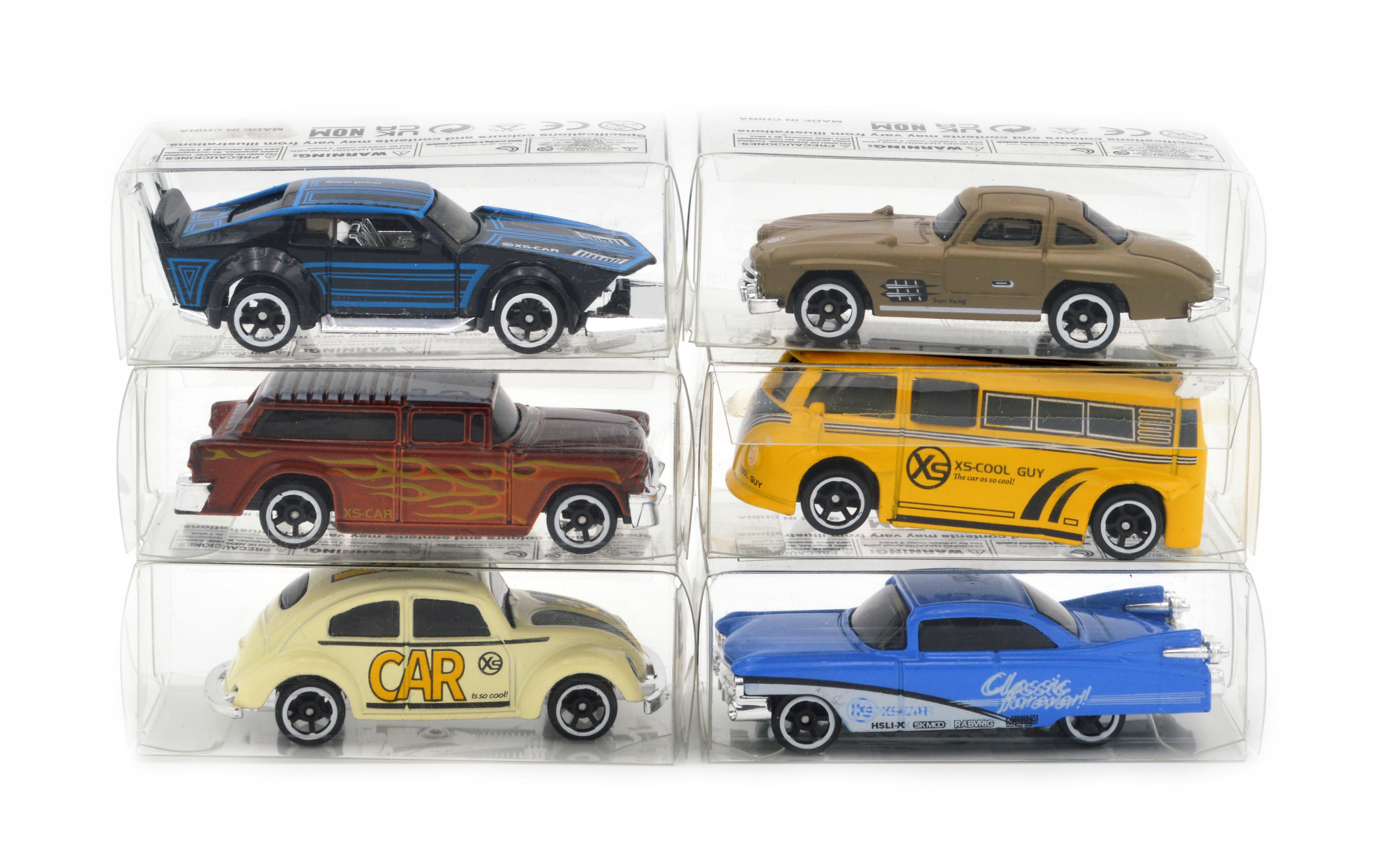 Набор металлических машинок 8805-9 без инерции 6 шт. - фото 8