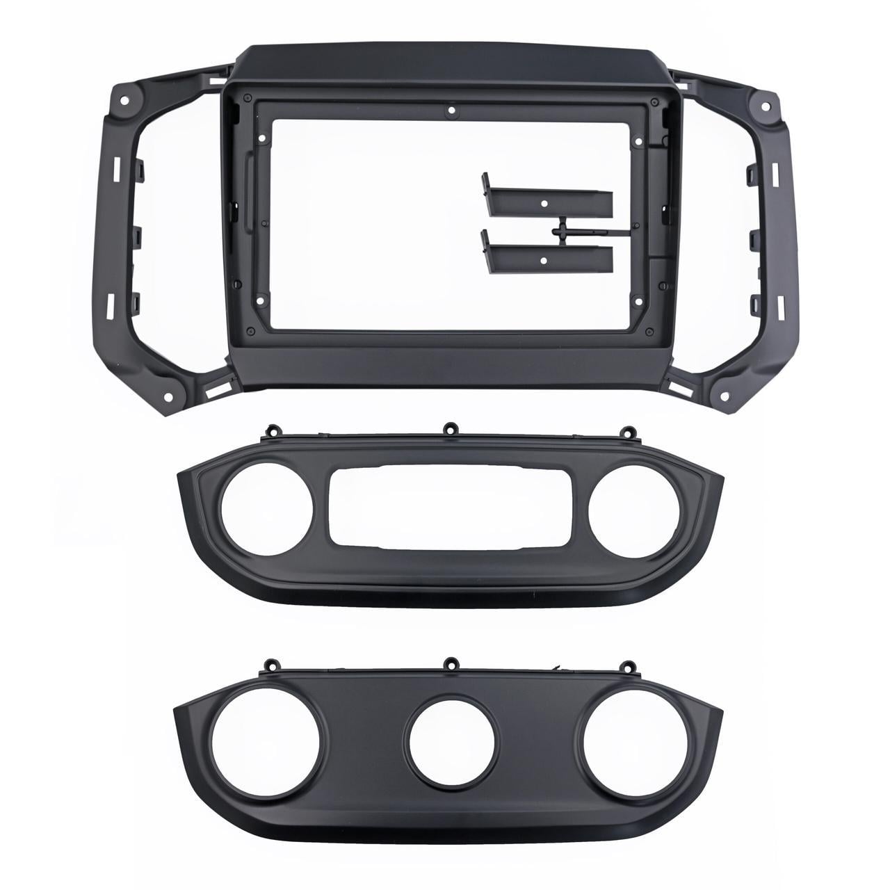 Перехідна рамка QIV Q0636 для Chevrolet Colorado 2016-2020 TrailBlazer 2016-2022 S10 2017-2019 Isuzu D-Max 2017-2019 9" (Q0636)