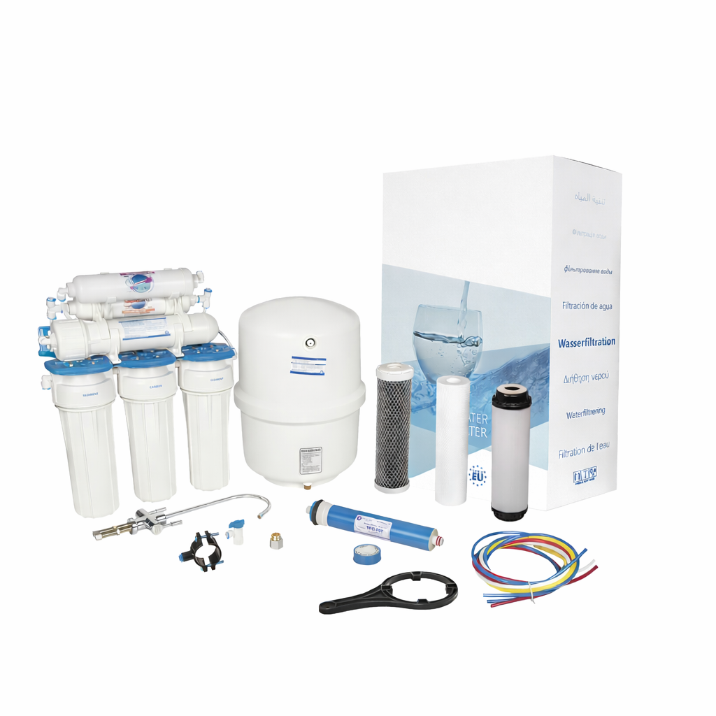 Фільтр для води AIMRO RX-RO6-75 шести ступінчастий зворотного осмосу з мінералізатором